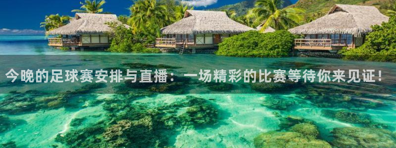  今晚的足球赛安排与直播：一场精彩的比赛等待你来见证！